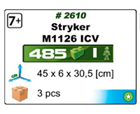 Véhicule de combat d'infanterie STRYKER M1126 ICV
